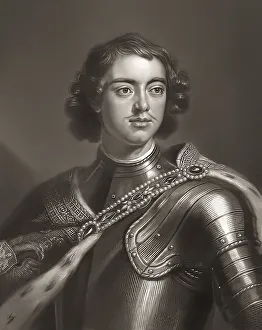 Portrait of Peter the Great, Peter I or Pyotr Alexeyevich Romanov