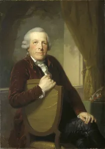 Portrait of the philosopher, writer and statesman Johannes Lublink II