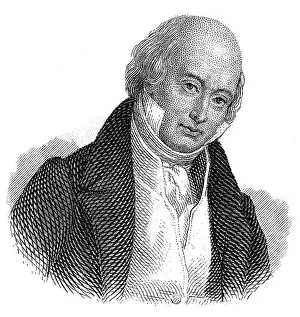 Portrait of Pierre-Jean de Beranger 1780 - 1857