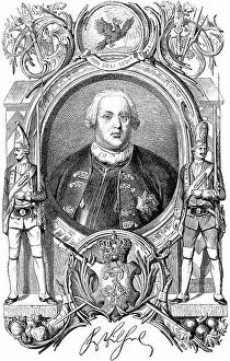 Portrait of Prussian King Frederick William I