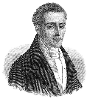 Portrait of Silvio Pellico, 1789 - 1854