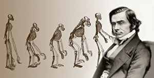 Portrait of Thomas Henry Huxley
