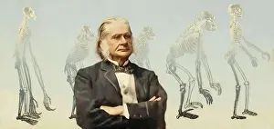 Portrait of Thomas Henry Huxley