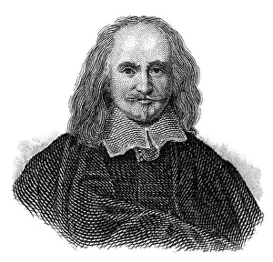 Portrait of Thomas Hobbes of Malmesbury or Thomas Hobbs of Malmsbury
