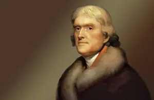 Portrait of Thomas Jefferson, 1743 - 1826