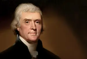 Portrait of Thomas Jefferson, 1743 - 1826