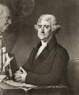 Portrait of Thomas Jefferson, 1743 - 1826