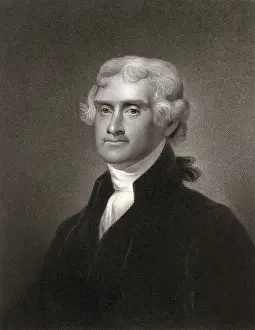 Portrait of Thomas Jefferson, 1743 - 1826