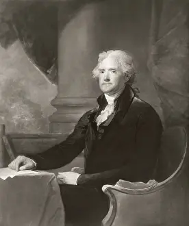Portrait of Thomas Jefferson, 1743 - 1826