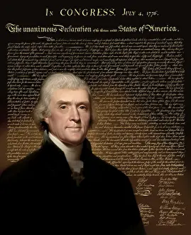 Portrait of Thomas Jefferson, 1743 - 1826