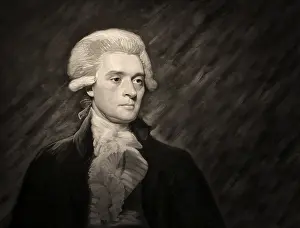 Portrait of Thomas Jefferson, 1743 - 1826