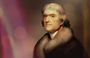 Portrait of Thomas Jefferson, 1743 - 1826