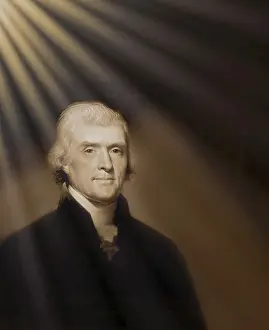Portrait of Thomas Jefferson, 1743 - 1826