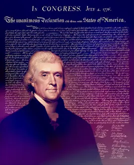 Portrait of Thomas Jefferson, 1743 - 1826