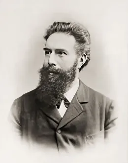 Portrait of Wilhelm Conrad Roentgen