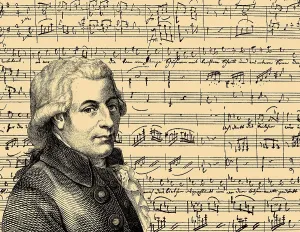 Portrait of Wolfgang Amadeus Mozart