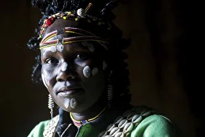 Portrait of a woman from the Marakwet tribe