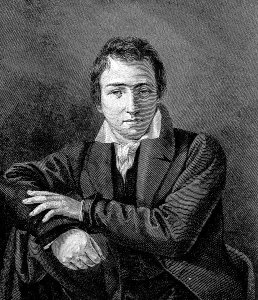 Portrait of young Heinrich Heine