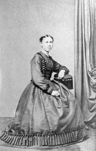 Portrait, young woman looking into the camera