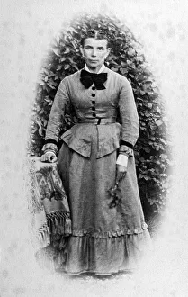 Portrait, young woman looking into the camera