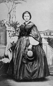 Portrait, young woman looking into the camera