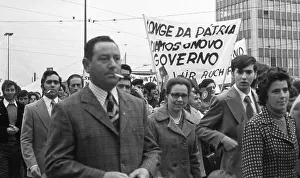Portuguese in Dortmund and the Ruhr area demonstrated against the military junta in their country on 5 May 1974