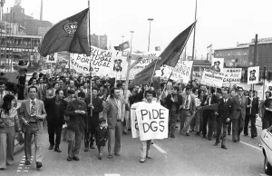 Portuguese in Dortmund and the Ruhr area demonstrated against the military junta in their country on 5 May 1974