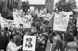 Portuguese in Dortmund and the Ruhr area demonstrated against the military junta in their country on 5 May 1974