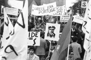 Portuguese in Dortmund and the Ruhr area demonstrated against the military junta in their country on 5 May 1974