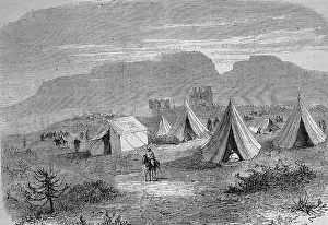 Post of the Cipayes on the way to Magdala
