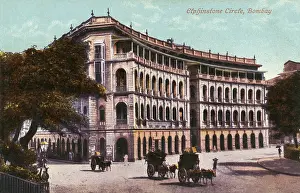 Postcard of Elphinstone Circle now Horniman circle