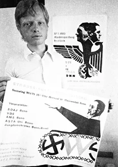 With this poster for an event in Bonn, F