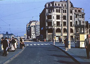 Postplatz with view into Wilsdruffer Strasse