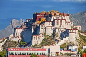 The Potala in Lhasa, Unesco world heritage site
