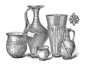 Pottery vessels from the Roman period
