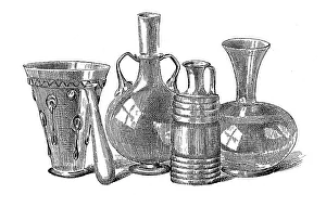 Pottery vessels from Roman times
