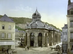 Pouhon, one of the springs in the spa town of Spa in Wallonia