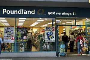 Poundland at Harrow On The Hill Middlesex London