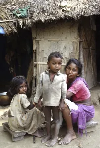 Poverty in Pastanga, Sikkim, India
