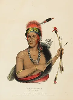 Pow-A-Sheek. A Fox Chief (1838)