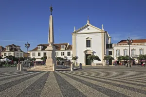 Praca do Marques de Pombal square in Vila Real de Santo Antonio