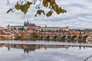 Prager Burg Hradcin im Herbst