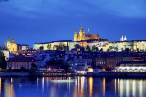 Prague Czech Republic. The castle (hrad)
