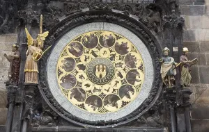 Prague Orloj astronomical clock old city hall Prague Czechia