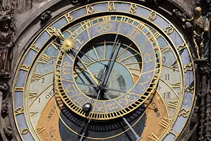 Prague Town Hall Clock, also Prague orloj or Prague astronomical clock