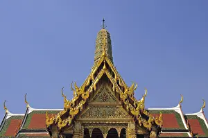 Prasat Phra Thep Bidon (royal pantheon) in Wat Phra Kaeo Grand Palace (Temple of the Emerald Buddha)