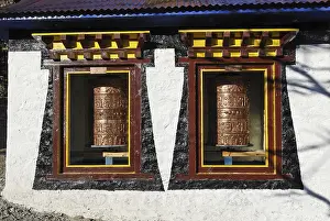 Prayer mill at Khumjung, Solukhumbu