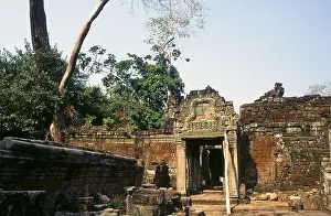 Preah Khan (Temple of the Sacred Sword) was built in the late 12th century (1191)