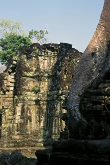 Preah Khan (Temple of the Sacred Sword) was built in the late 12th century (1191)