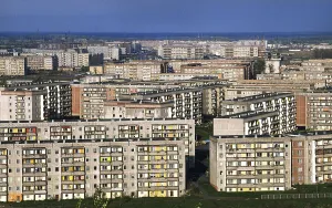 Prefabricated housing in Berlin-Hellersdorf
